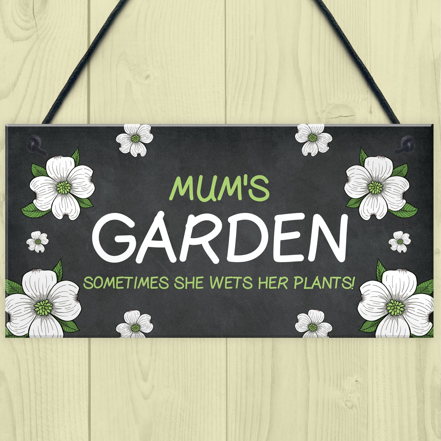 Personalised Garden Sign Mum Nan Nanny Gift Summerhouse Sign