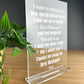 Birthday Presents For Husband Standing Plaque Husband Gifts