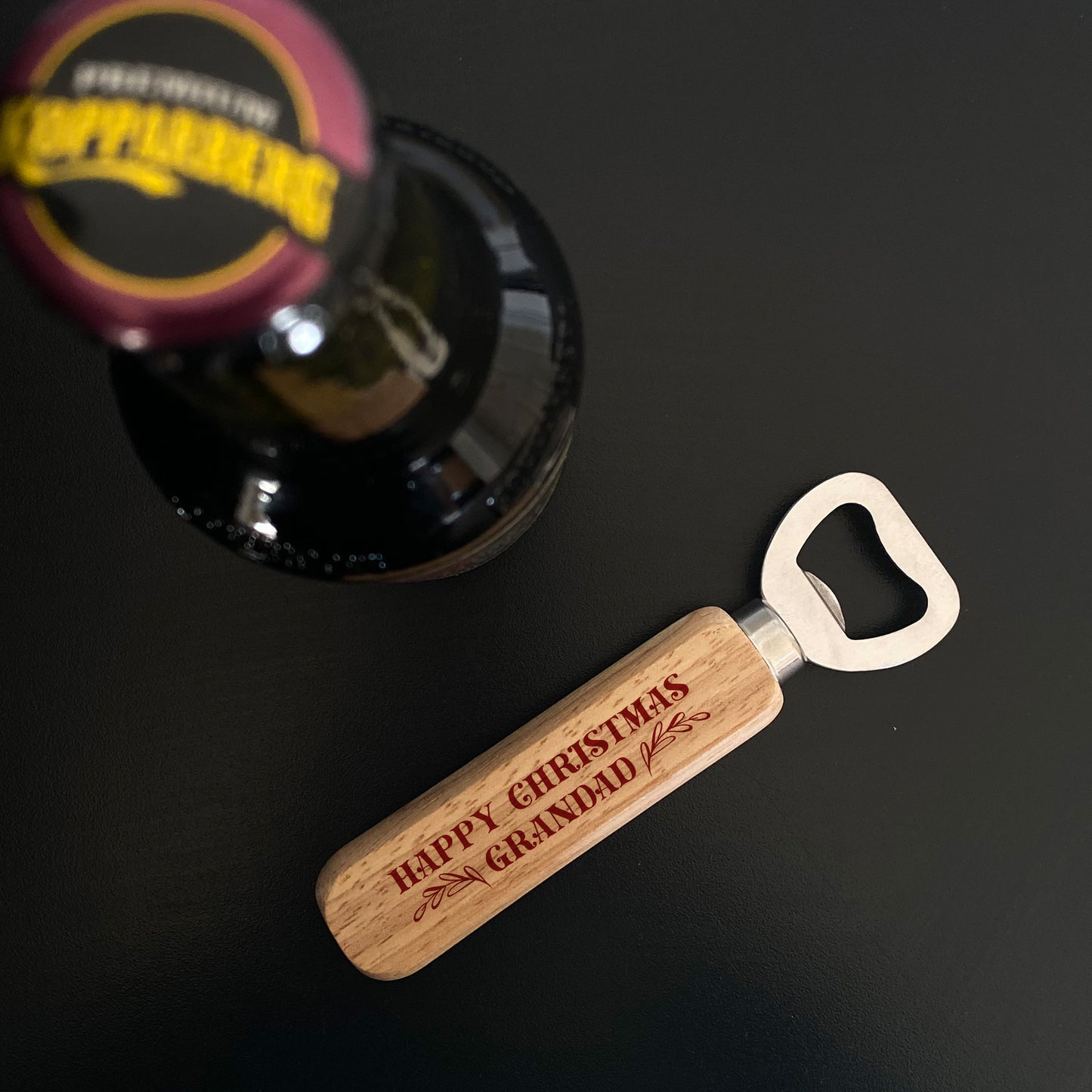 HAPPY CHRISTMAS GRANDAD Bottle Opener Christmas Gift