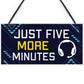 Funny Gamer Gift PACK OF 3 Gaming Signs For Boys Bedroom Son