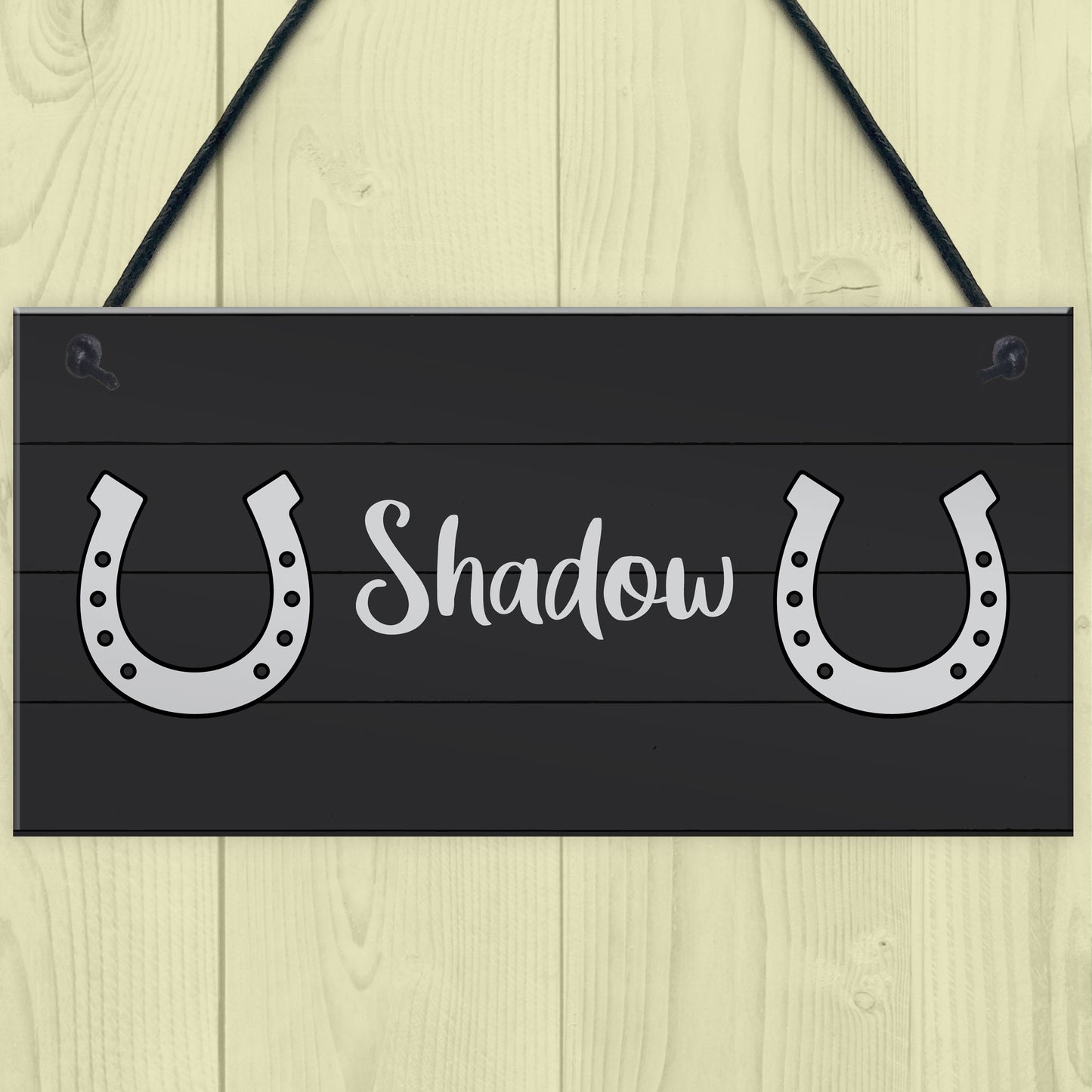 Personalised Horse Sign For Stable ANY NAME Horse Lover Gift