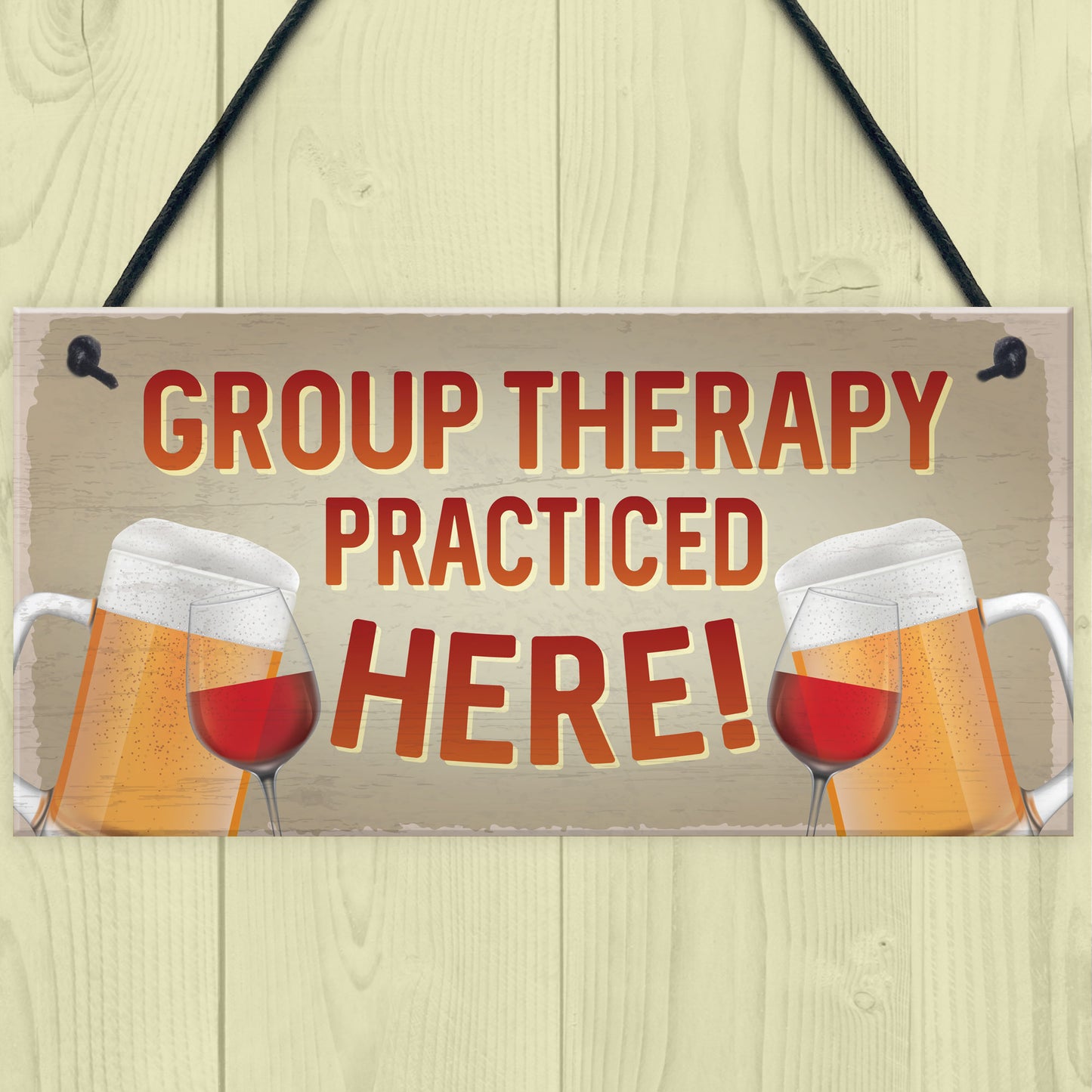 Funny Bar Sign Hanging Novelty Home Bar Sign Man Cave Gift