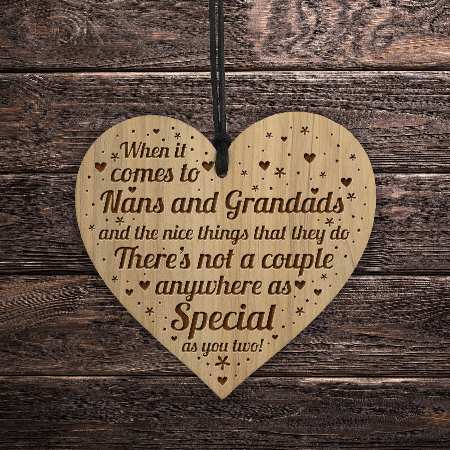 Nan and Grandad Birthday Card Christmas Gift Thank You Gifts