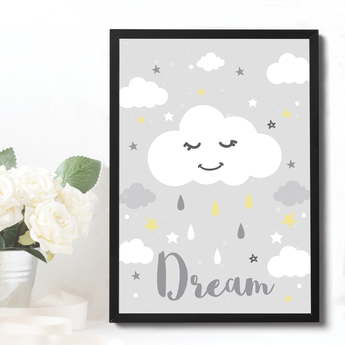 Grey Bedroom Decor Nursery Decor Girl Boy Nursery Prints