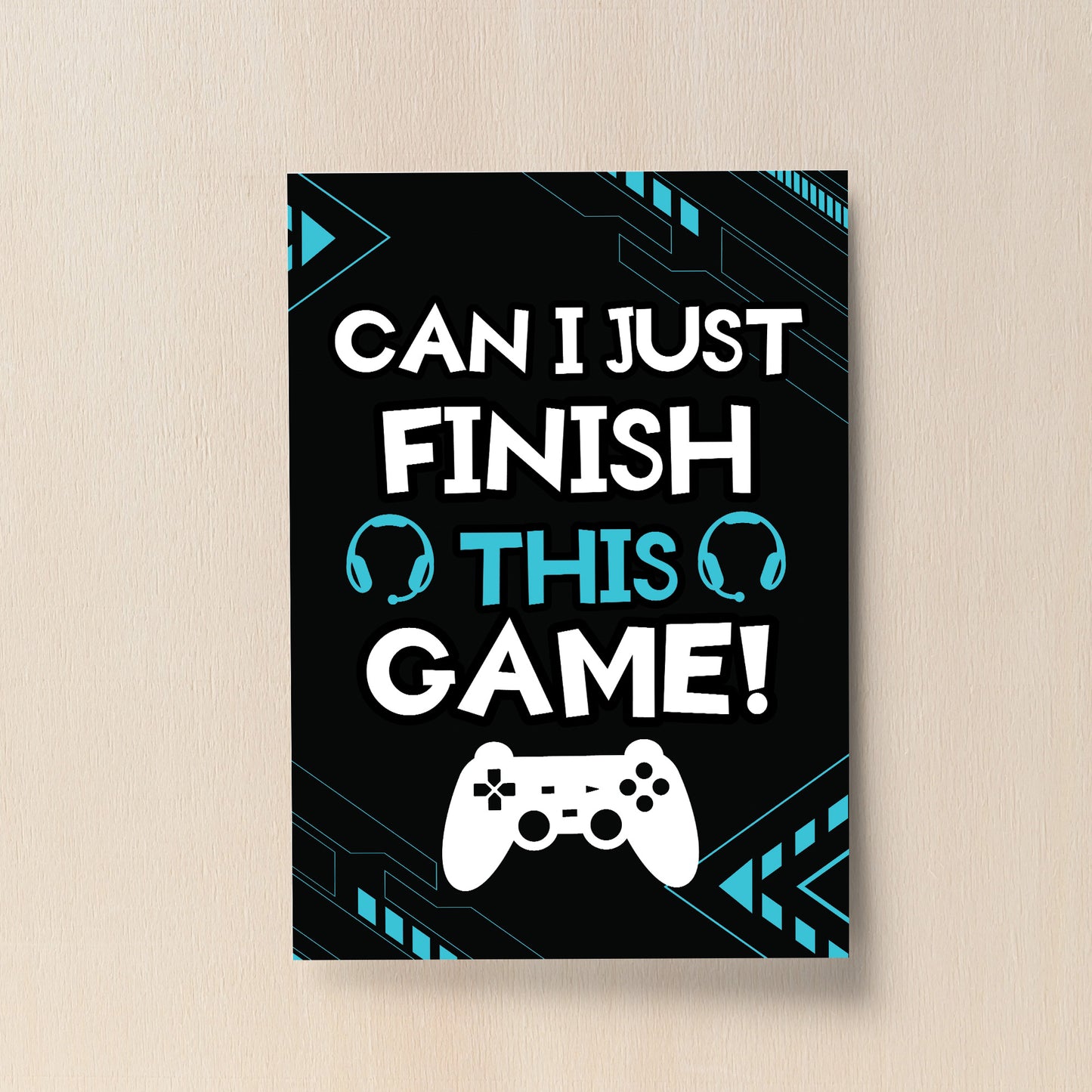 Gaming Black Framed Posters Prints For Boys Bedroom Gamer