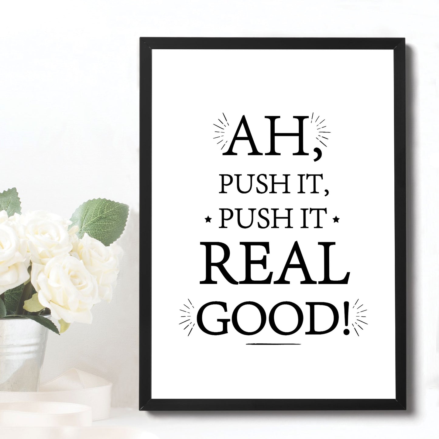Funny Bathroom Quote Print Framed Novelty Bathroom Toilet Loo