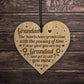 Grandfather Gift Engraved Heart Grandad Gifts For Birthday Xmas
