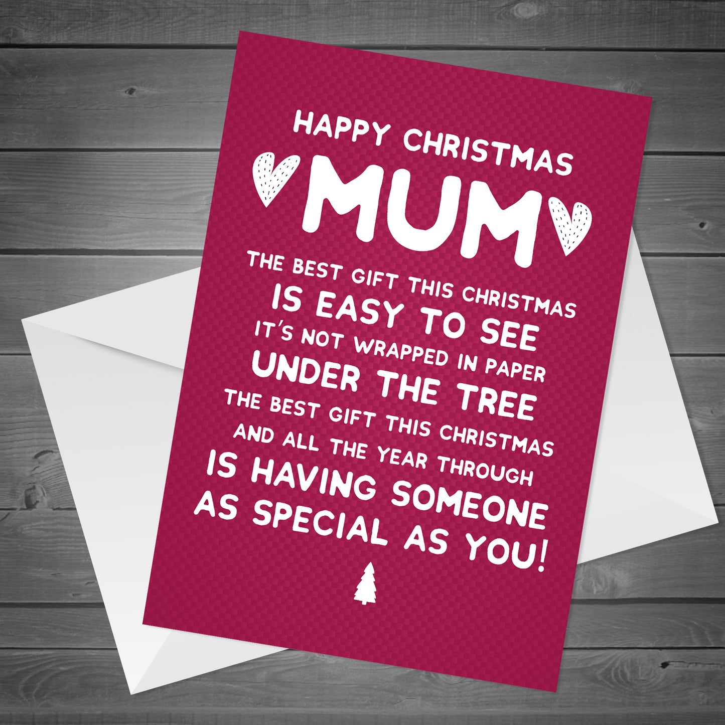 HAPPY CHRISTMAS CARD MUM Funny Mum Card For Him Mum Christmas