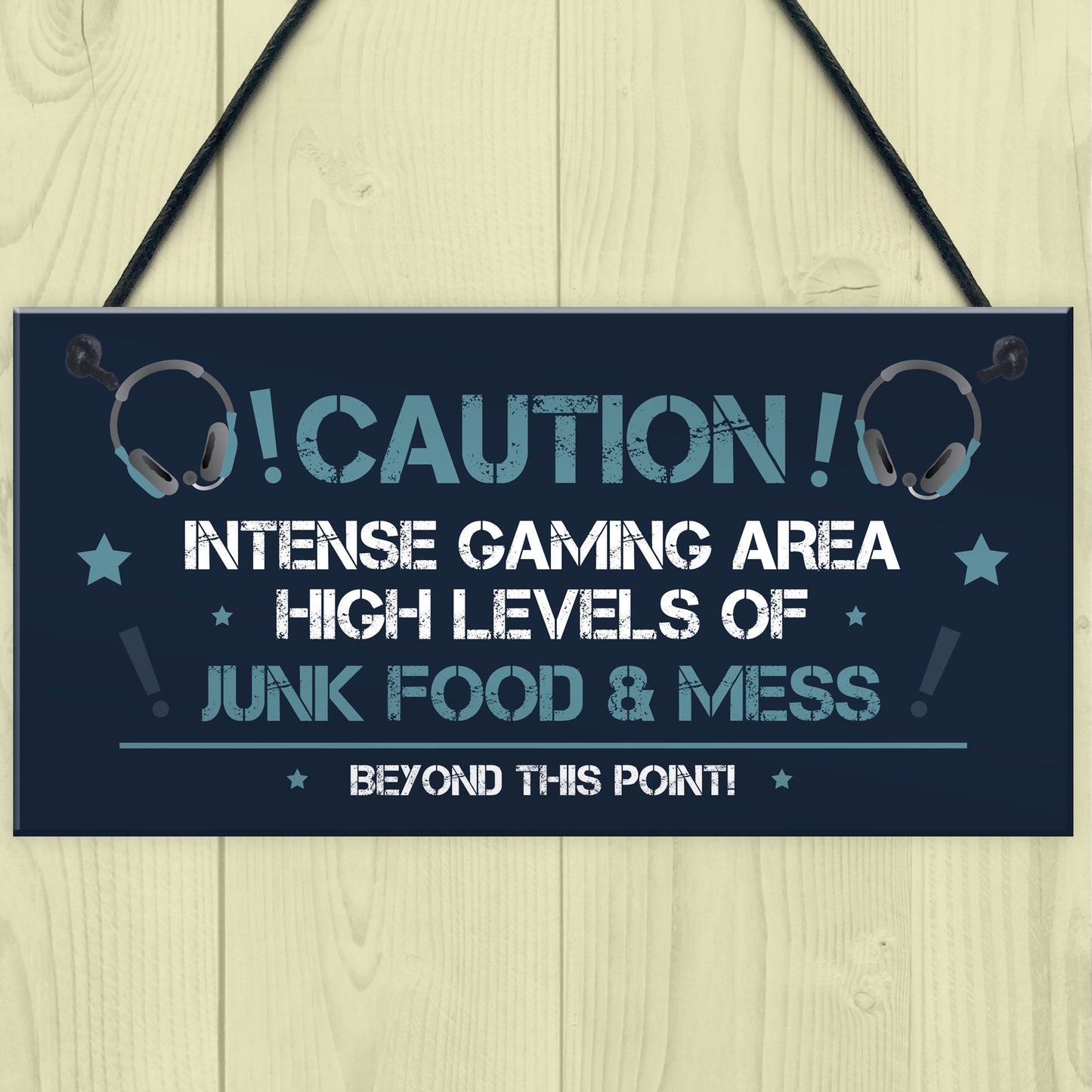 Novelty Gaming Sign For Son Brother Bedroom Gamer Christmas