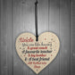 UNCLE Best Friend Gift Wooden Heart Sign Birthday Gift For Uncle
