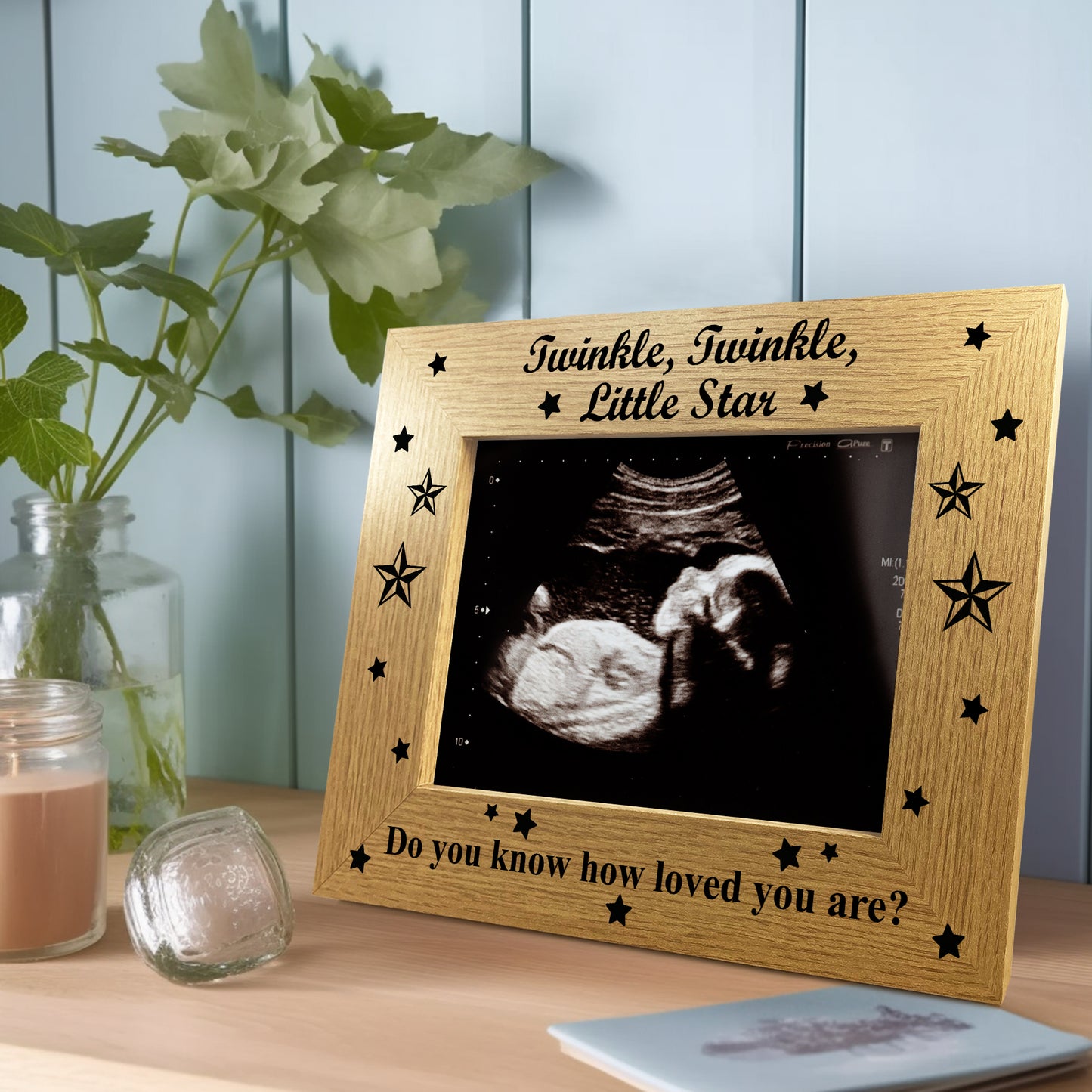 Baby Scan Photo Frame Baby Boy Baby Girl Gift Nursery Decor