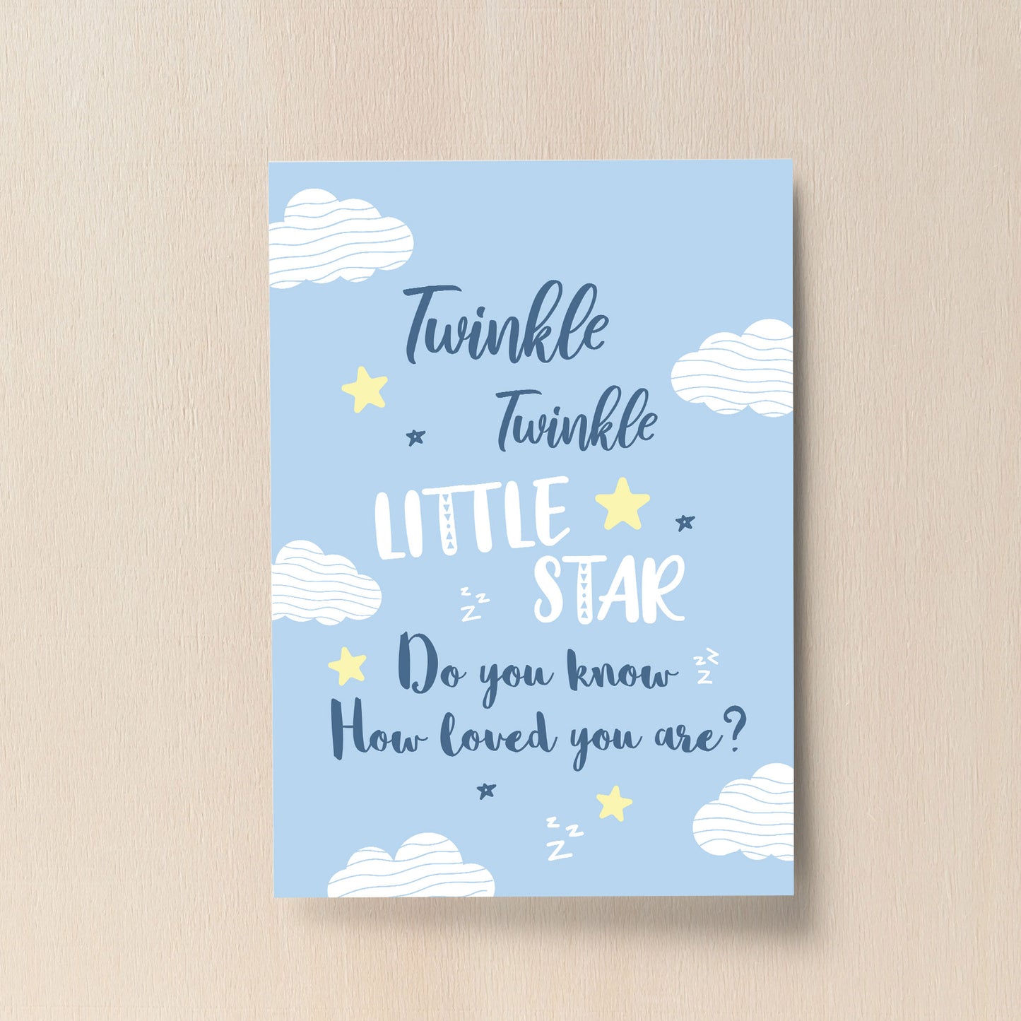 Baby Blue Nursery Prints Wall Art For Nursery Baby Boy Bedroom