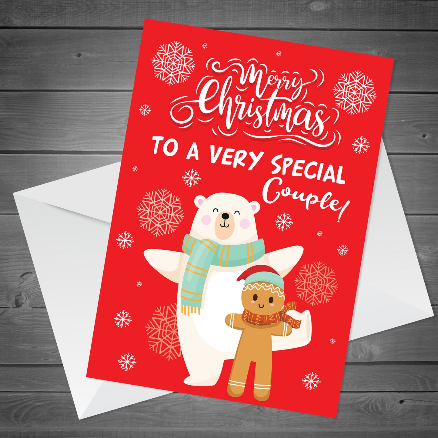 Special Couple Christmas Cards For Auntie Uncle Nan Grandad Mum