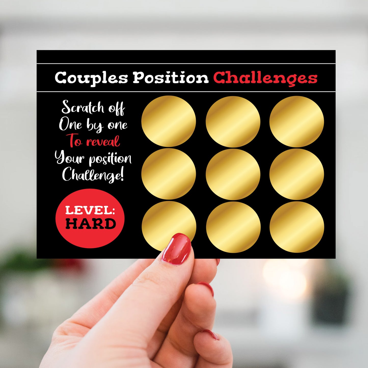 Funny Valentines Scratch Card Rude Gift For Couples Anniversary