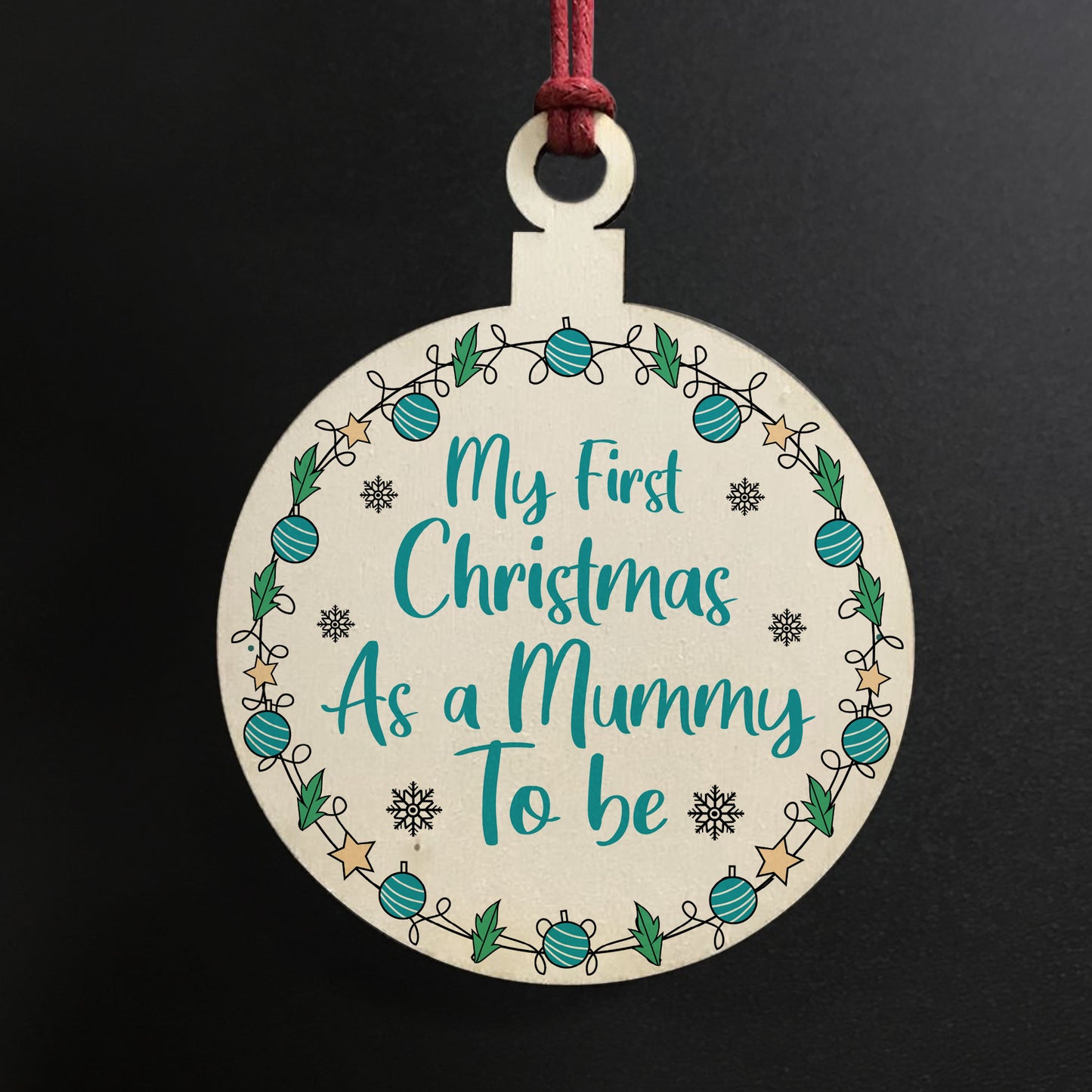 Mummy To Be Christmas Bauble Tree Decoration Gifts For Mum