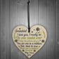 Cute Fathers Day Gift For Grandad Wooden Heart Grandad Gifts