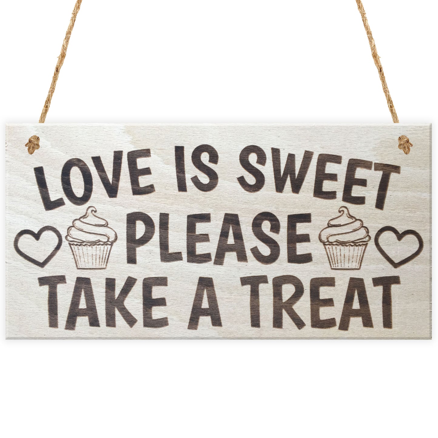 Love Is Sweet Please Take A Treat Cute Wedding Cake Plaque Sign