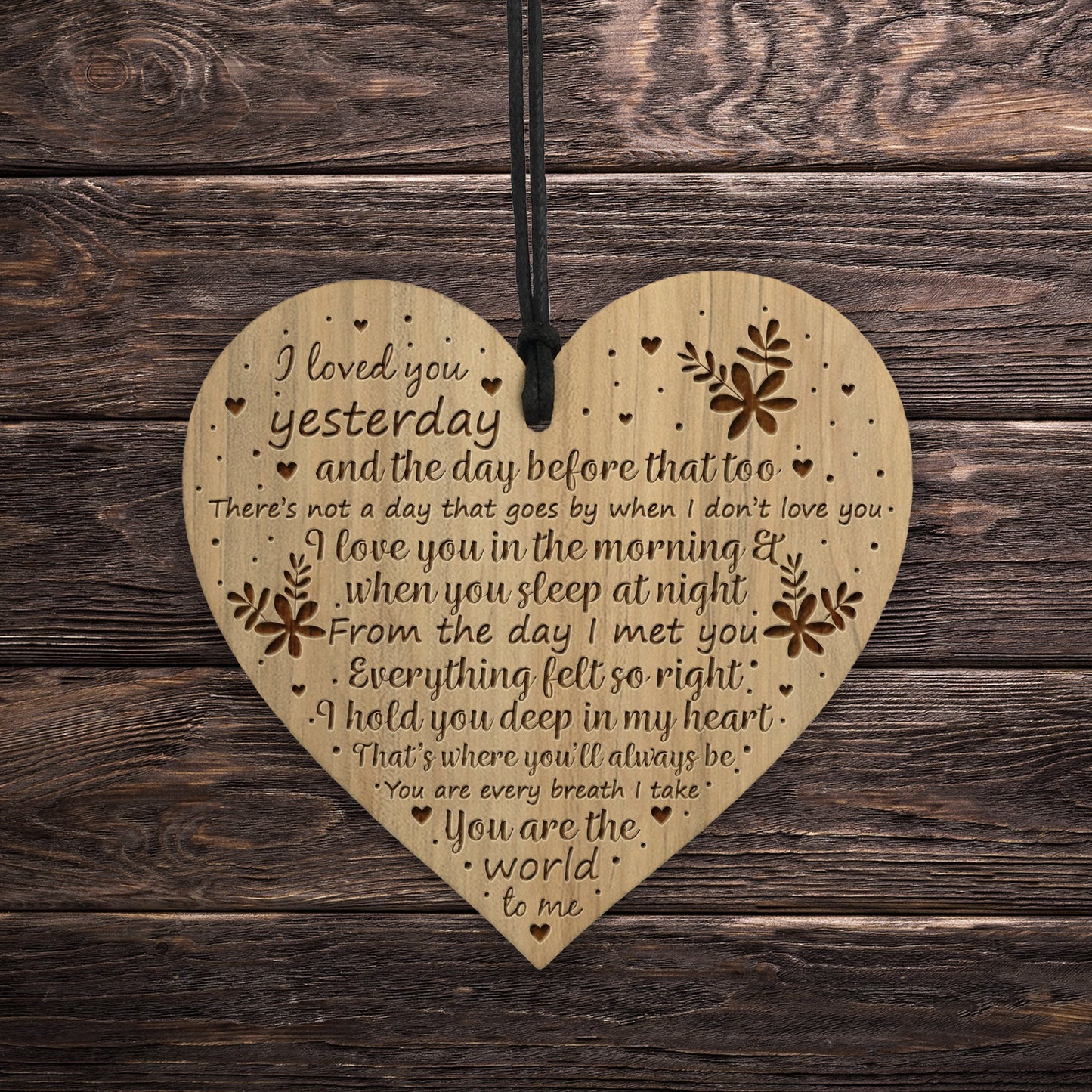 Boyfriend Husband Gifts Poem Love Anniversary Gift For Him Her