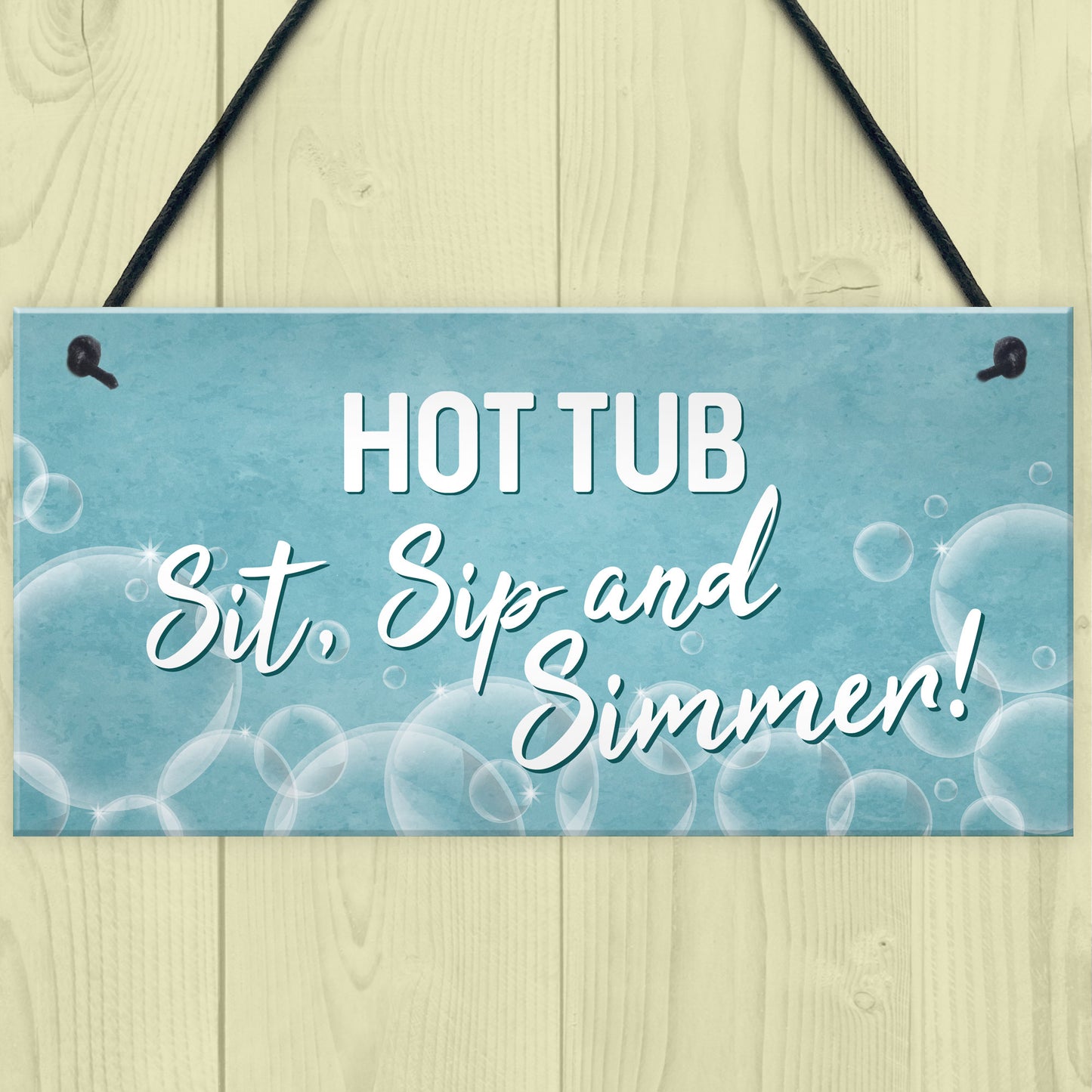 Novelty Hot Tub Signs For Garden Home Decor Gifts For Hot Tub