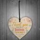 Thank You Friend Gift Wood Heart Teacher Friend Best Friend Gift