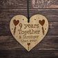 9th Anniversary Gift For Him Her Personalised Wedding Gift