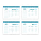 2023 Desk Planner Office Calendar Month To View Freestanding