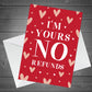 Anniversary Valentines Card Funny Card Wife Husband Boyfriend