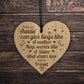 Auntie Birthday Christmas Gift From Niece Nephew Engraved Heart