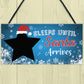 Kids Countdown To Christmas Decoration Board Sleeps Till Santa