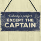 Nautical Sign Captain Bar Pub Bathroom Man Cave Kitchen Plaque