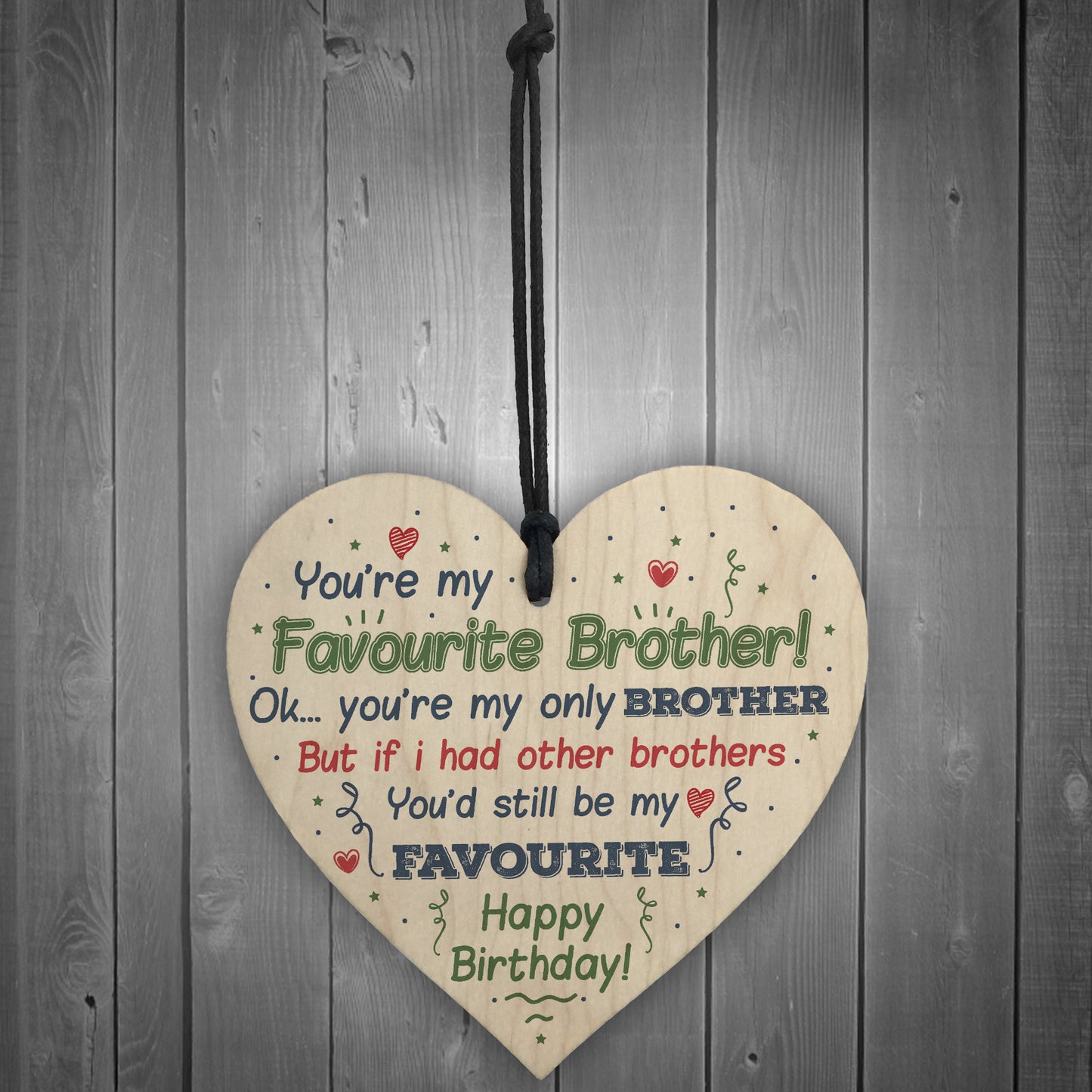 Brother Birthday Gifts For Him Sister Mum Dad Funny Card Gift