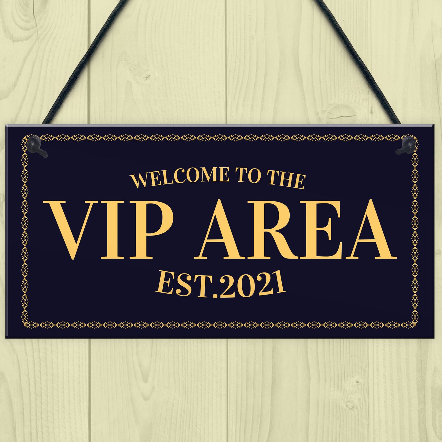 VIP AREA Home Bar Sign Novelty Beer Garden Bar Signs Man Cave