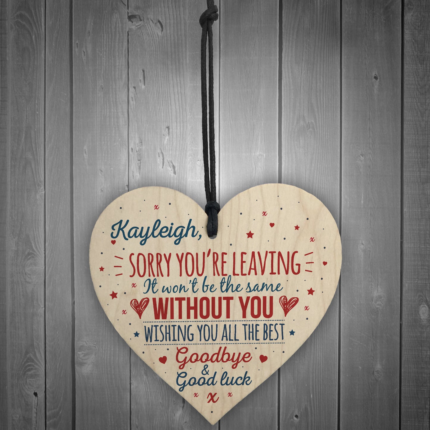 PERSONALISED Sorry You're Leaving Boss Friend Colleagues Gift