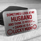 Funny Gift For Husband Birthday Christmas Wallet Insert Novelty