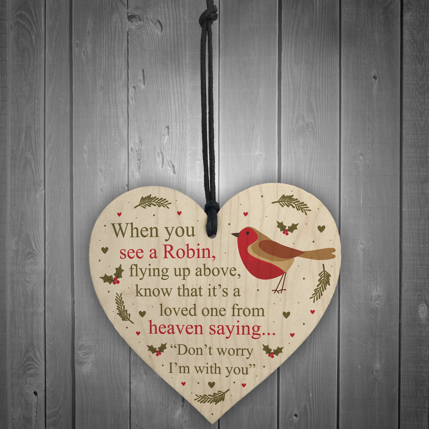 Memorial Plaque For Mum Dad Nan Grandad Wooden Heart Memorial