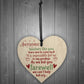 Goodbye Teacher Gift Wooden Heart Leaving Gift Teaching Assistan