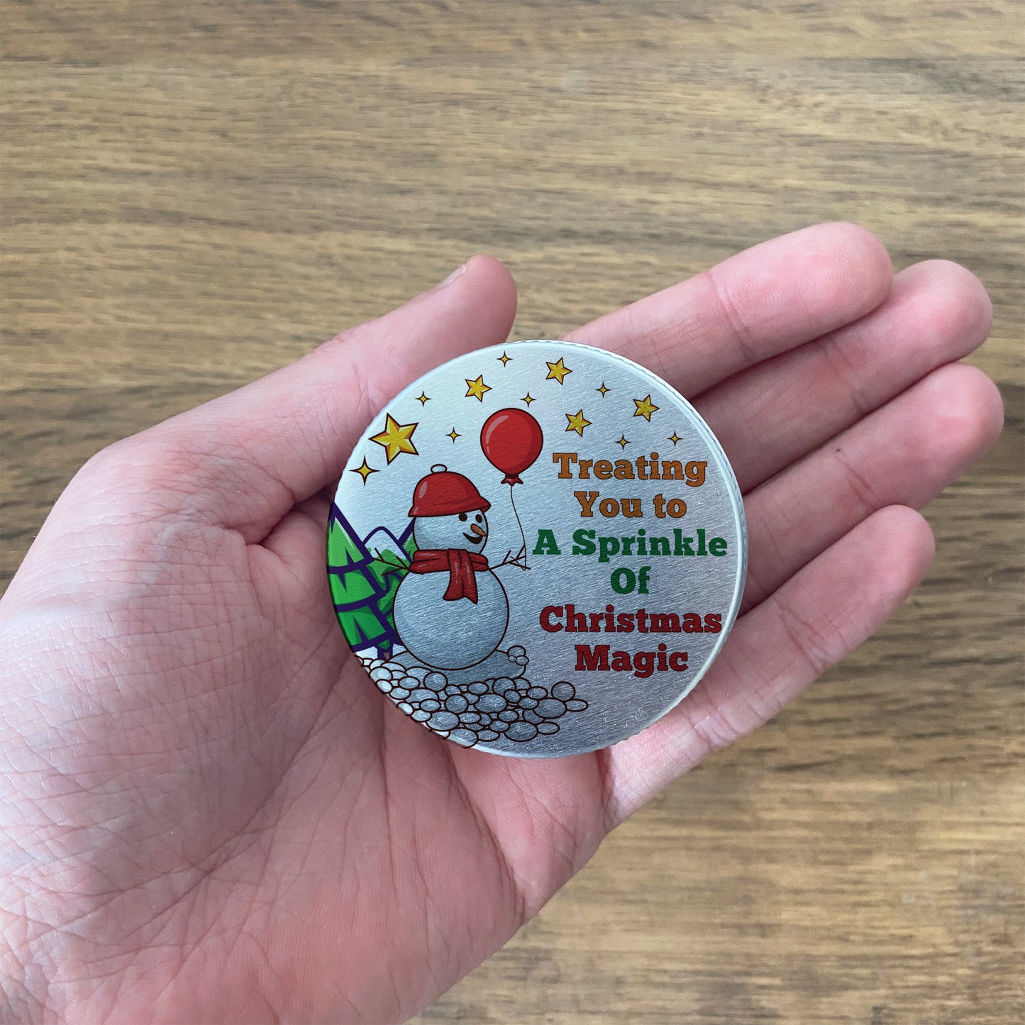 Christmas Magic Sweet Tin Stocking Filler Gift For Son Daughter