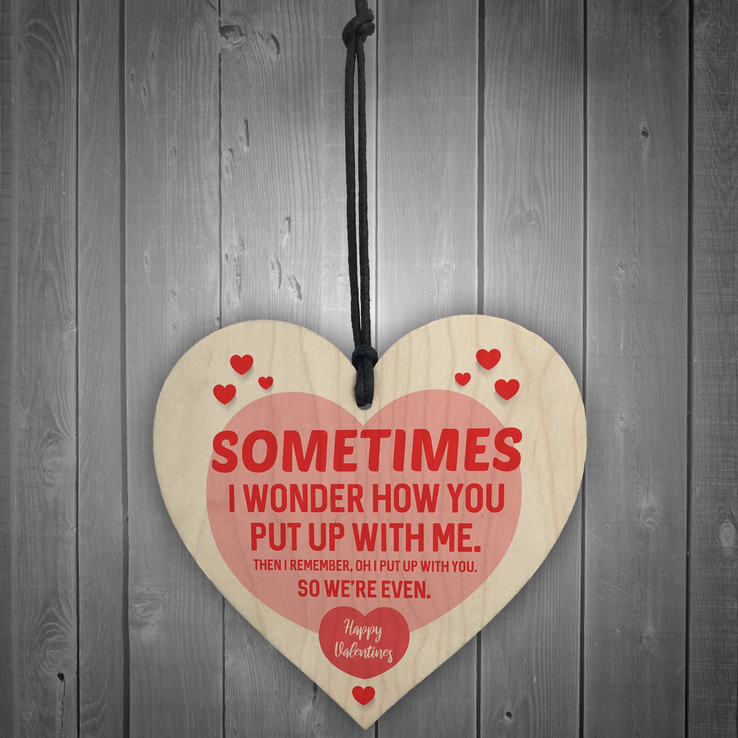 Novelty Valentines Day Gift For Him Her Funny Wood Gift