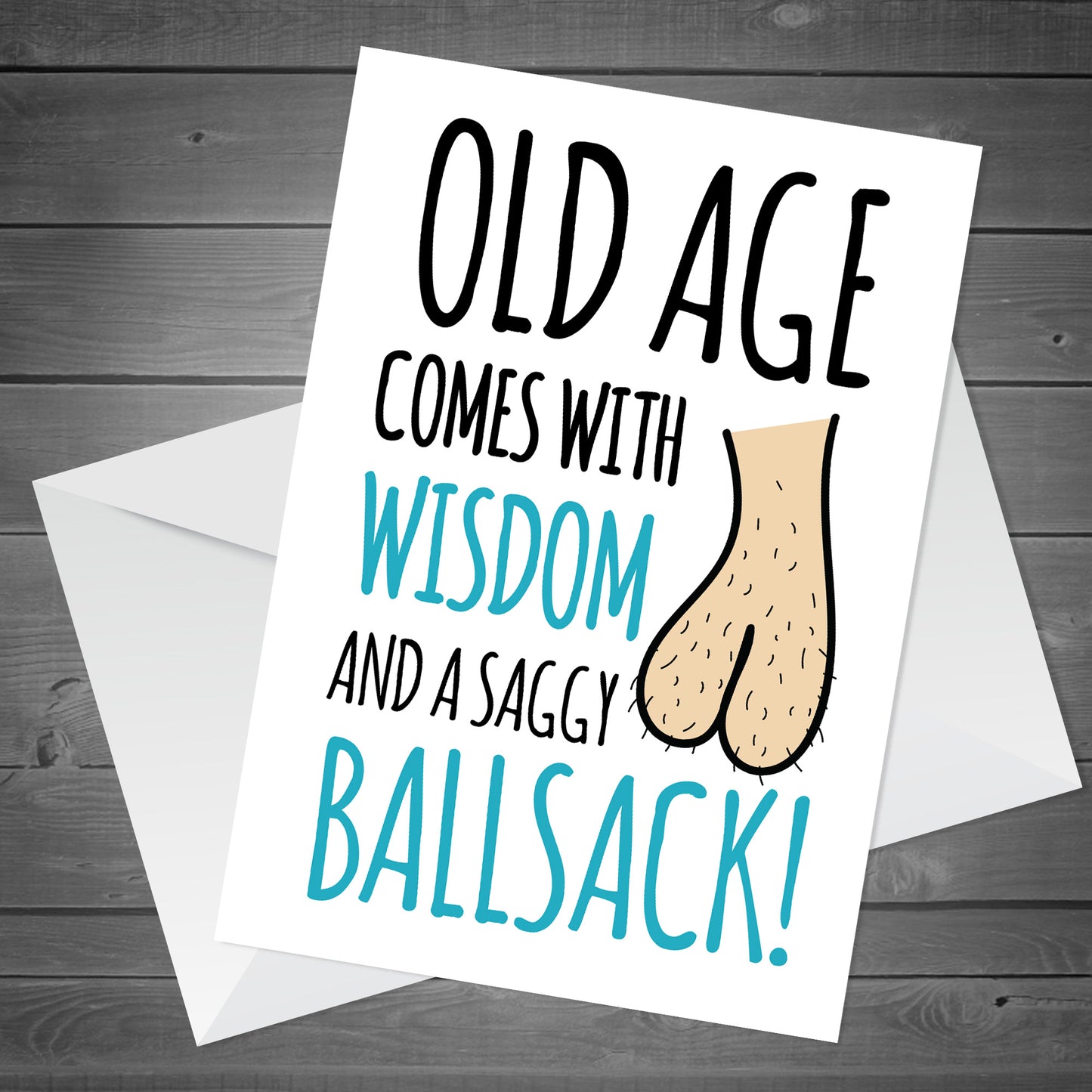 Funny Humour Birthday Card For Him Novelty Rude Birthday Card
