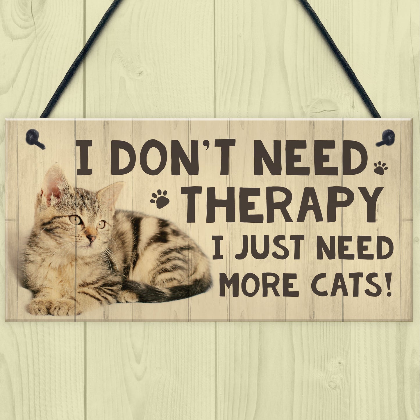 Cat Sign For Home Funny Cat Gift For Cat Lover Birthday Xmas