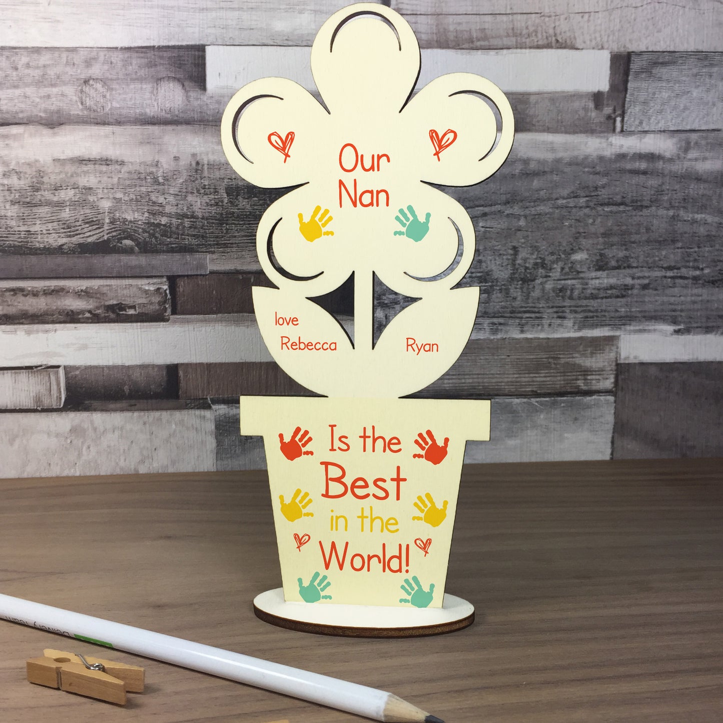 PERSONALISED Best Nan In The World Gift For Birthday Mothers Day