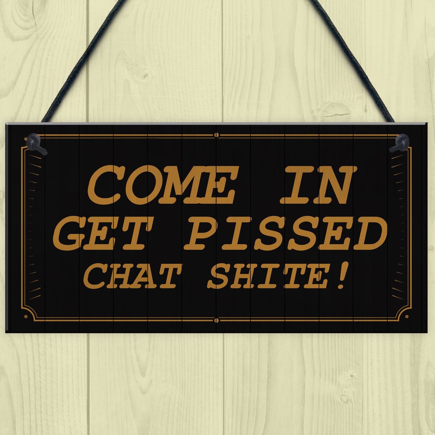 Funny Rude Bar Signs Plaques For Home Bar Man Cave Novelty