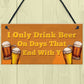 Funny Bar Sign To Hang in Home Bar Garden Pub Funny Alcohol Gift