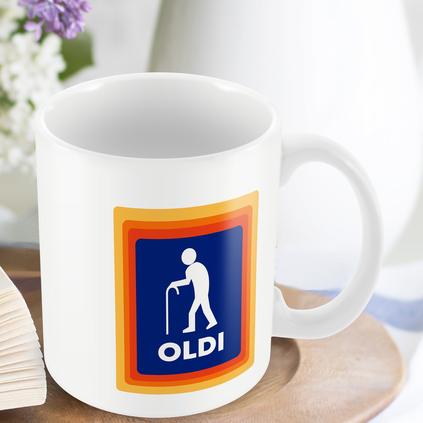 Oldi Mug Novelty Rude Gift For Dad Grandad Adult Birthday Xmas