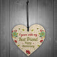 4th Wedding Anniversary Gift For Husband Wife Wooden Heart Gifts