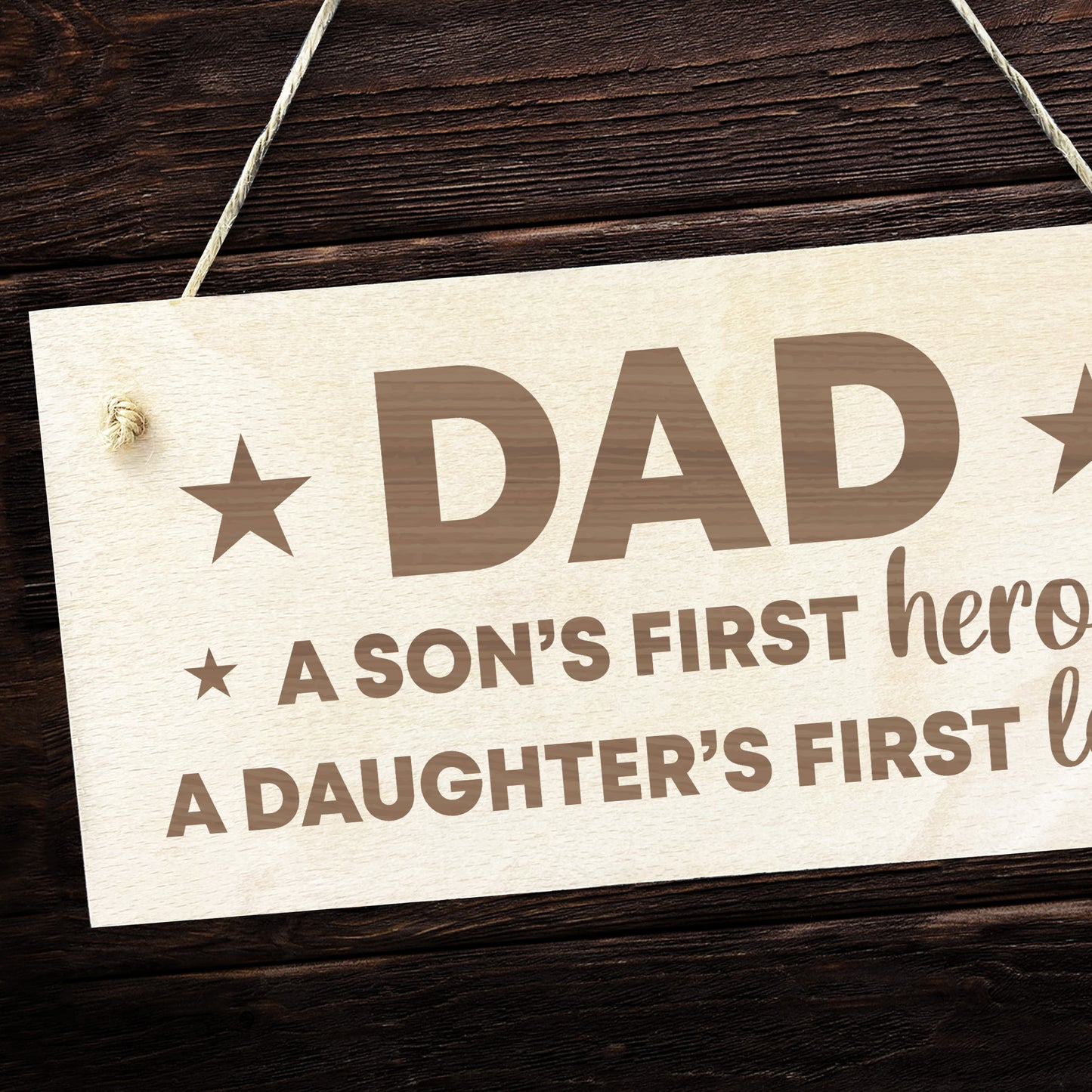 Dad Gifts From Daughter Son Dad Hero First Love Dad Birthday