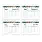 2024 Desk Calendar Flipbook Month To View Spiral Bound Office