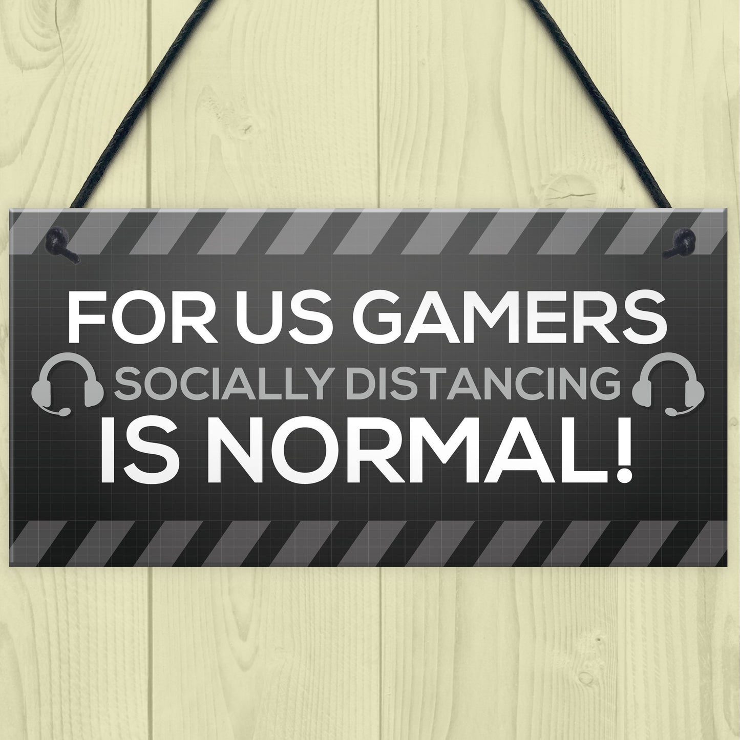 Funny Gaming Sign Gamer Gift For Son Lockdown Gift Bedroom