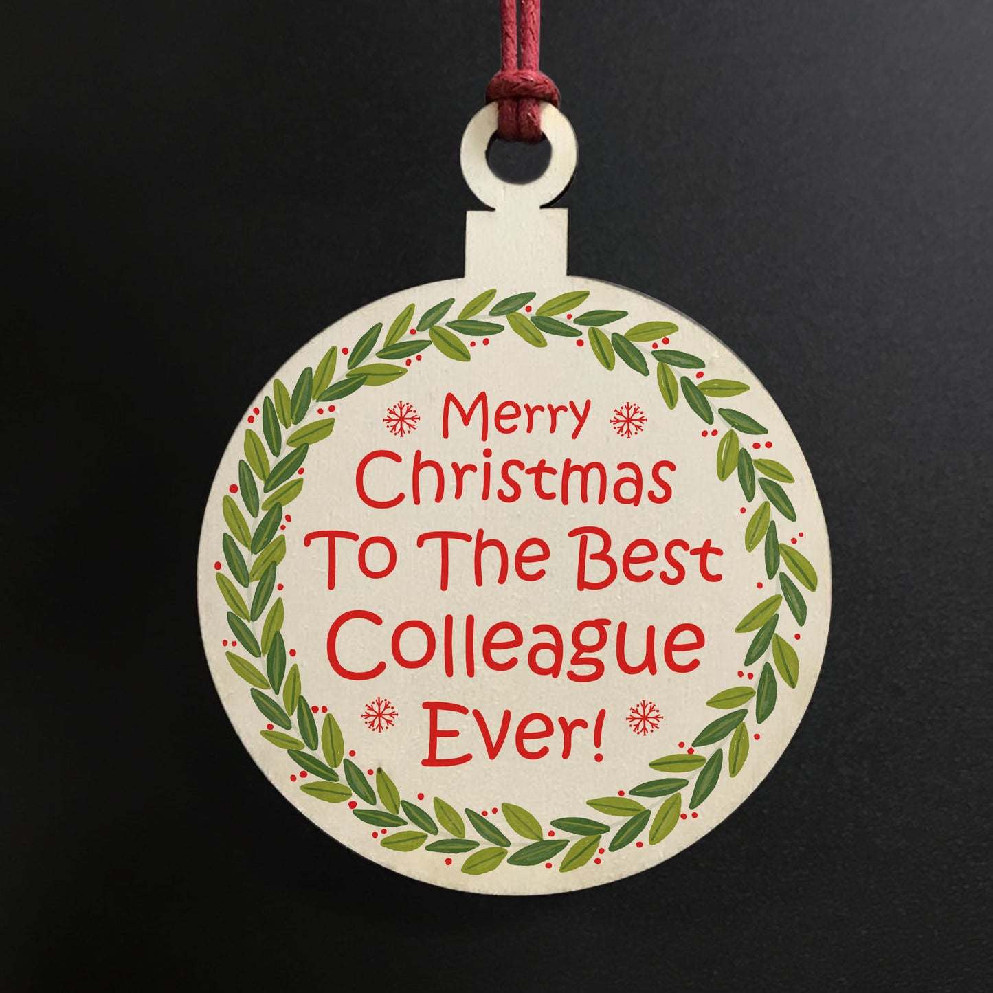 Christmas Gift For Colleague Tree Decoration Friendship Gift