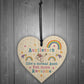 Aunticorn Wood Heart Auntie Unicorn Gift Auntie Birthday Xmas